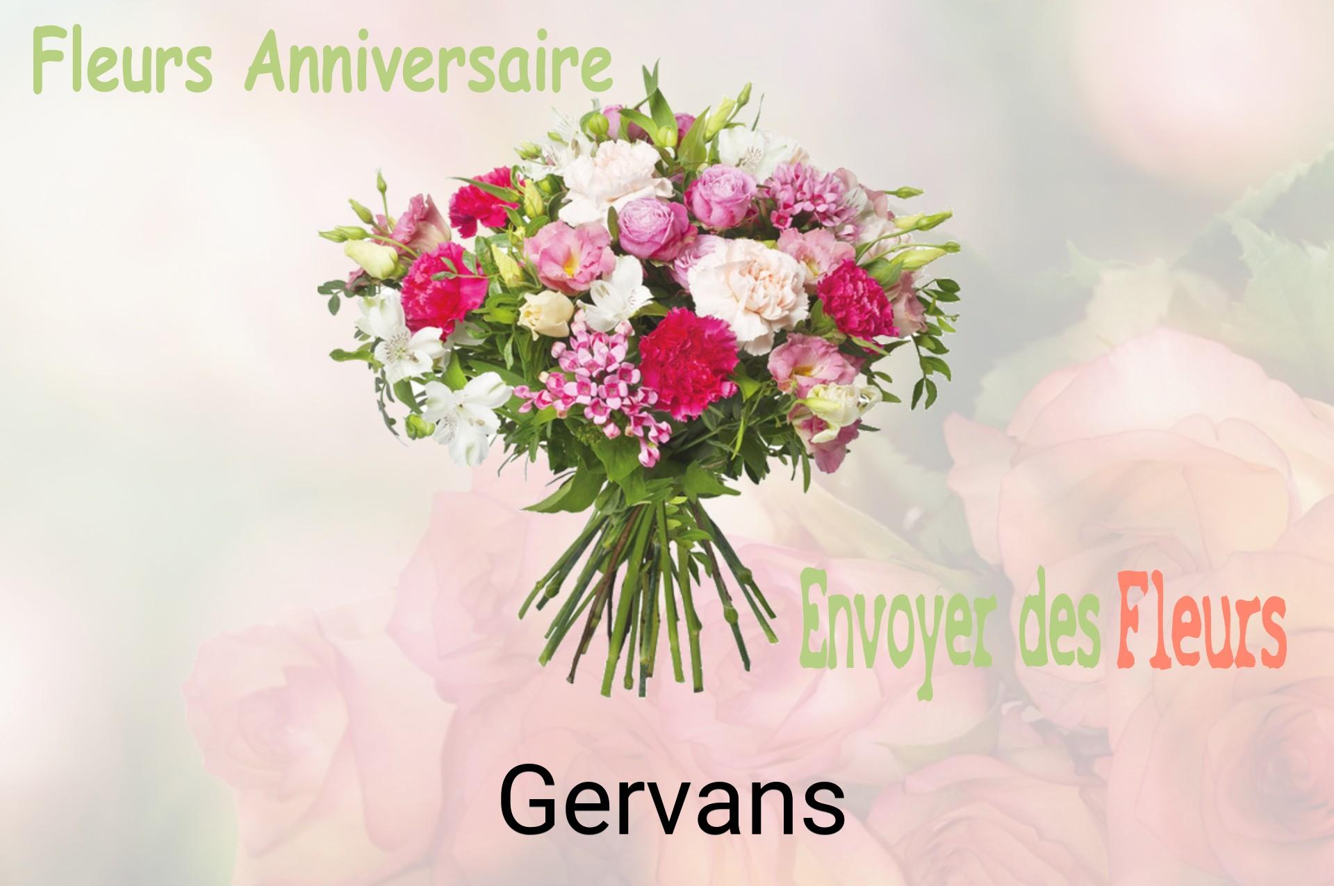 Bouquet de fleurs d’anniversaire livré à Gervans